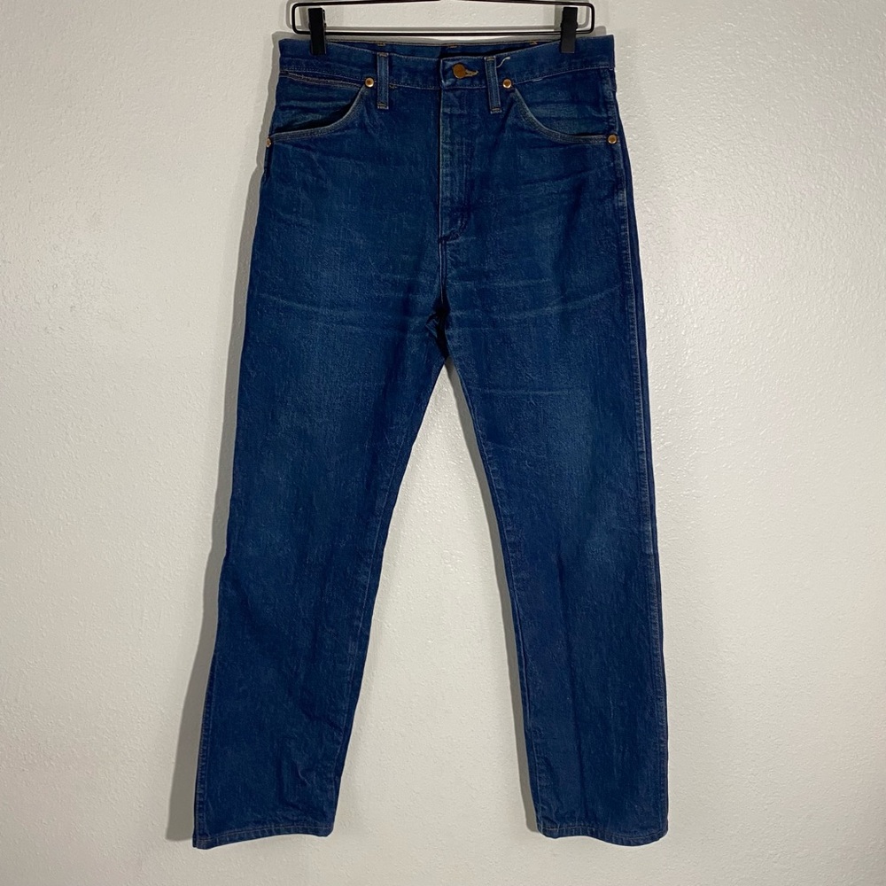 Vintage 90’s Wrangler Men’s Denim Jeans 33 x 31 100% Cotton Made in USA